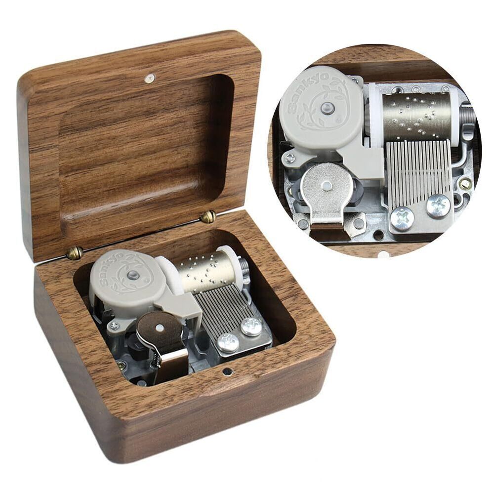 3646 Music Box Vintage Musical Boxs Gift for Birthday Valentine's Day